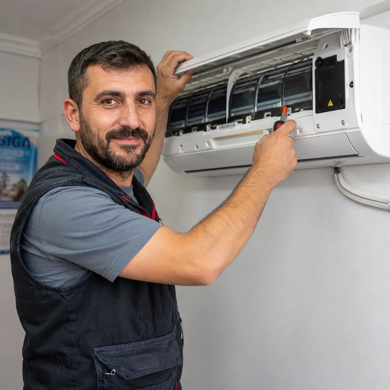 İzmir Eca klima tamiri ustası Sezgin Usta — Buca ve Selçuk iklimlendirme uzmanı